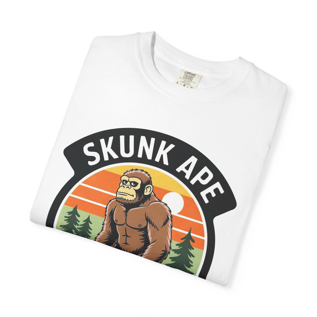 Skunk Ape State Park Graphic T-Shirt — Retro Bigfoot Nature Tee