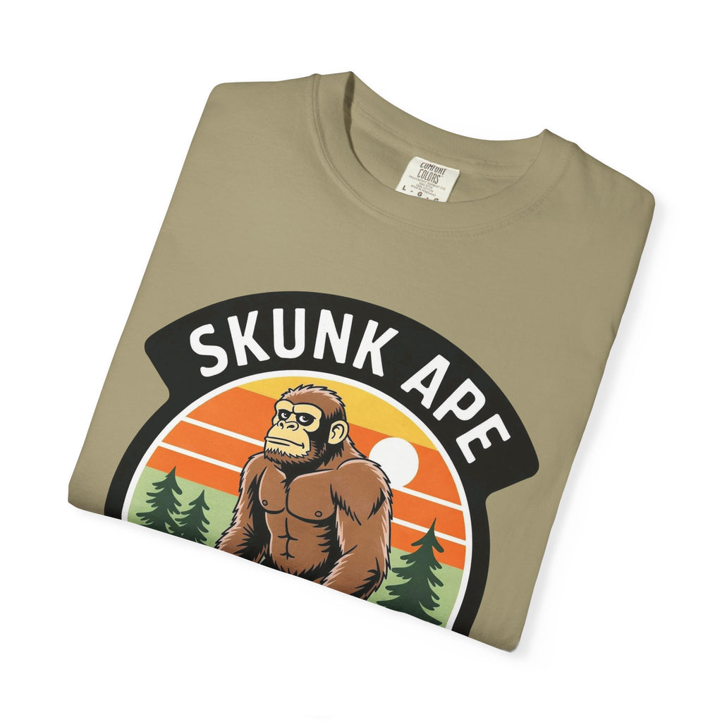 Skunk Ape State Park Graphic T-Shirt — Retro Bigfoot Nature Tee