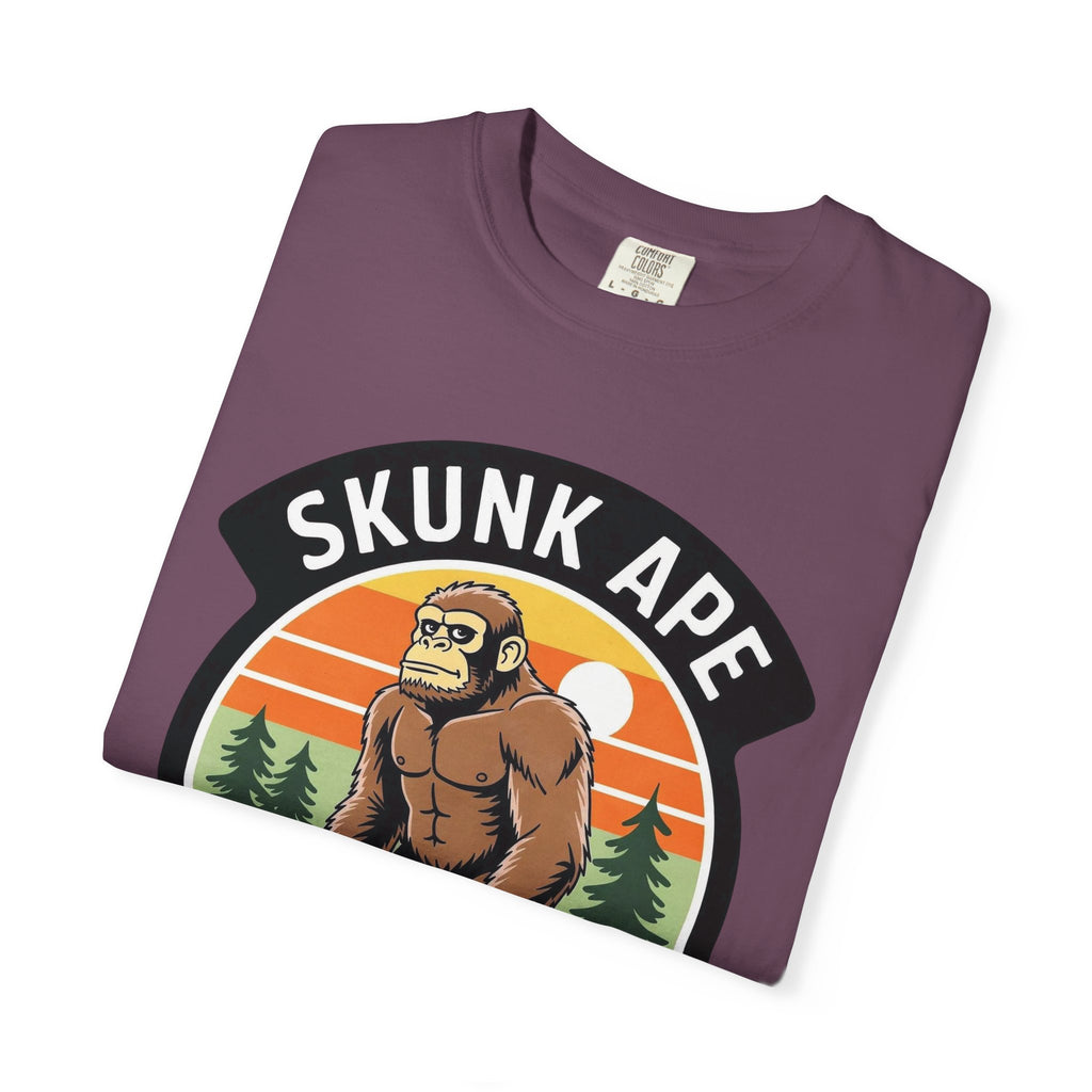 Skunk Ape State Park Graphic T-Shirt — Retro Bigfoot Nature Tee
