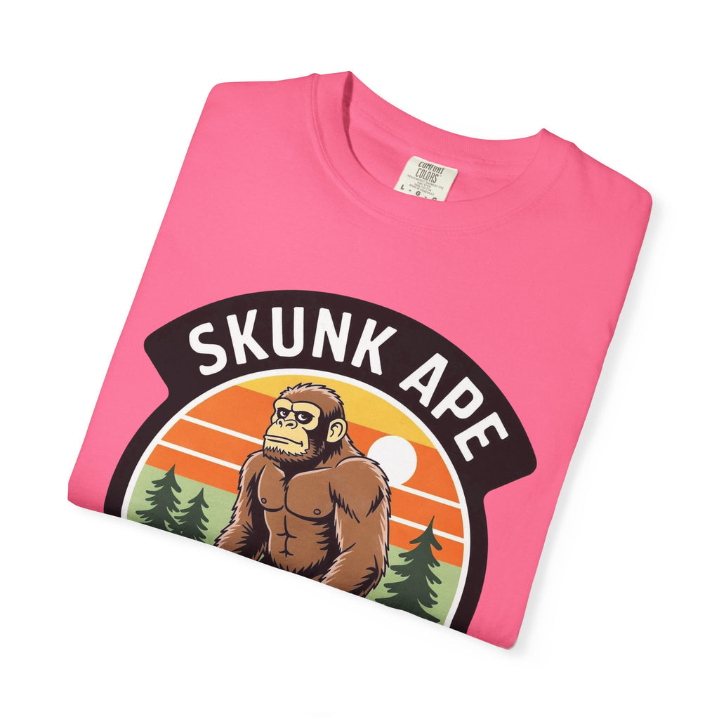 Skunk Ape State Park Graphic T-Shirt — Retro Bigfoot Nature Tee
